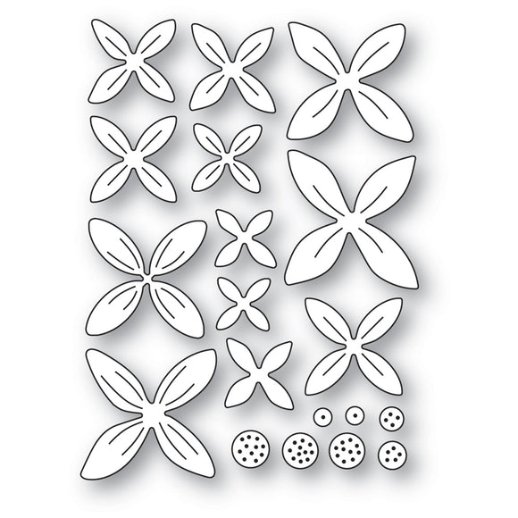 2559 Layered Pointy Petals Die