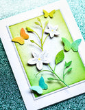 94386 Butterfly Heart Frame craft die