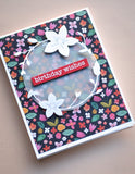 94421 Magnolia Double Arch craft dies