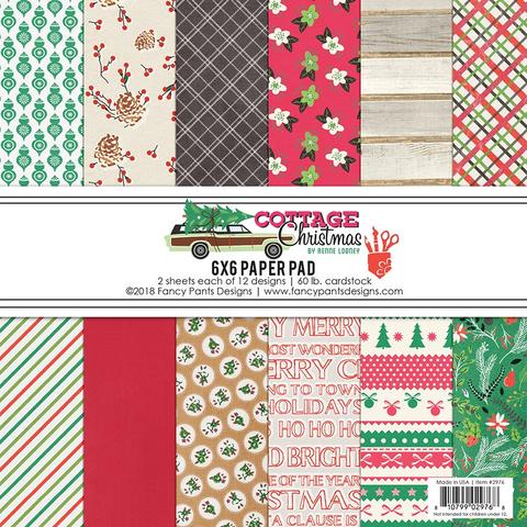 2976 Cottage Christmas 6x6 Paper Pad