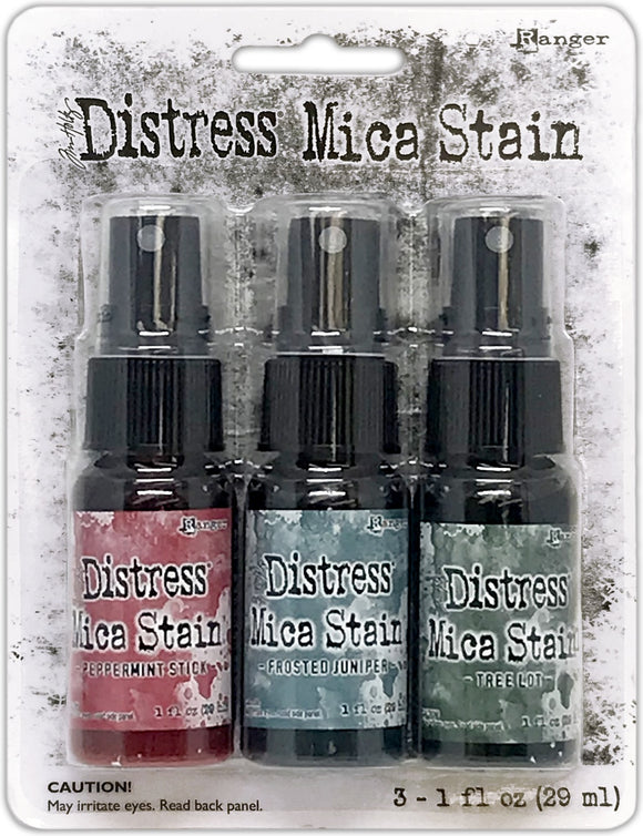 Tim Holtz Distress® Holiday Mica Stain Set #1