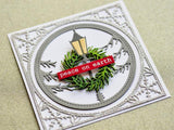 94029 Pine Wreath craft die