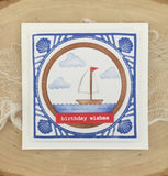 94228 Wonderful Whale Frame craft die
