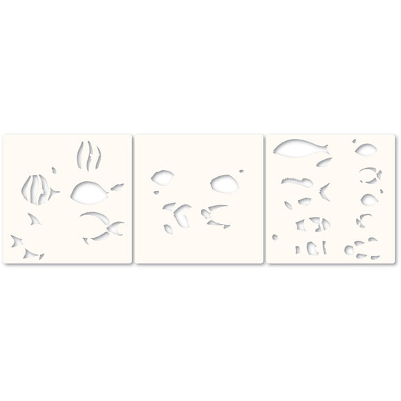 88623 Ocean Fish Stencil