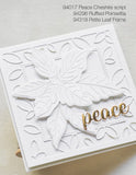 94318 Petite Leaf Frame craft die