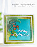 94301 Harvest Branch Corner Frame craft die