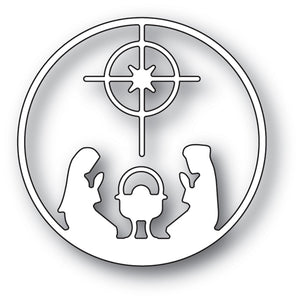 94035 Nativity Circle craft die