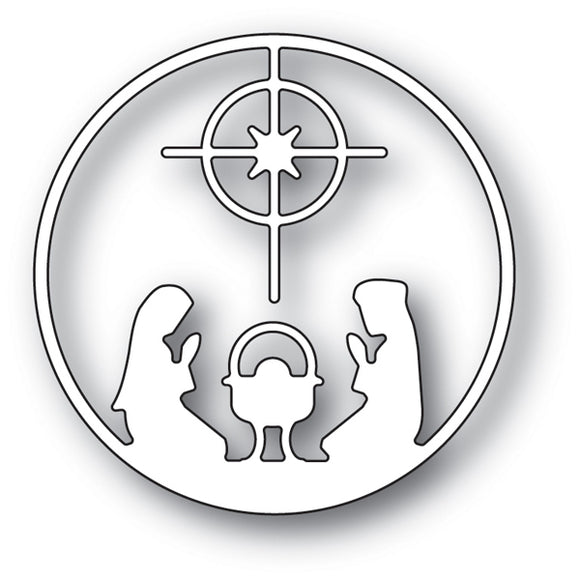 94035 Nativity Circle craft die