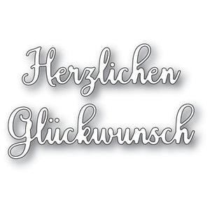 94053 Herzlichen Gluckwunsch craft die
