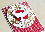 94084 Large Winged Dove craft die