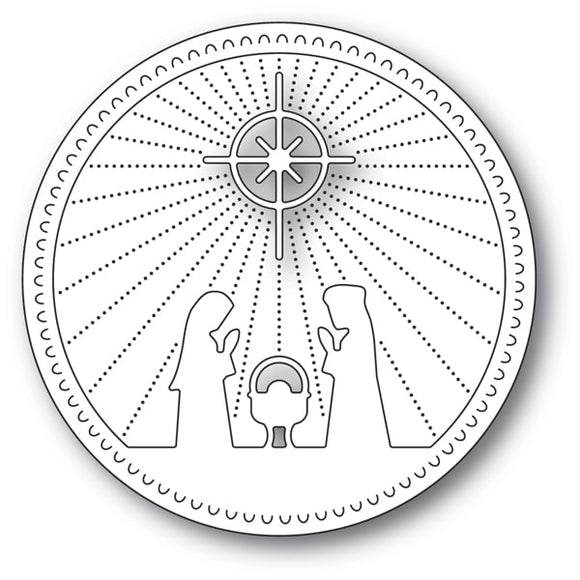 94099 Starlit Nativity Scene craft die