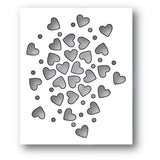 94112 Heart Sprinkles craft die