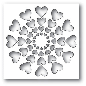 94120 Bright Hearts craft die