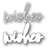 94122 Wishes Jotted Script  craft die