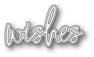 94122 Wishes Jotted Script  craft die