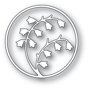 94217 Lily of the Valley Sprigs Circle craft die
