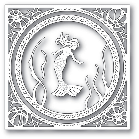 94222 Mermaid Wonder Frame craft die