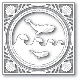 94228 Wonderful Whale Frame craft die