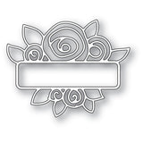 94261 Antique Rose Cluster Label craft die
