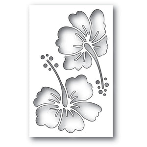 94262 Hibiscus Collage craft die