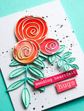 94273 Scribble Frond Background craft die