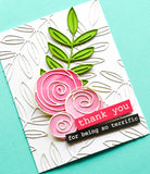 94273 Scribble Frond Background craft die