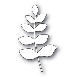 94275 Scribble Leafy Branch Background craft die
