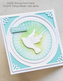 94292 Shining Dove Frame craft die