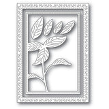 94297 Simple Poinsettia Frame craft die