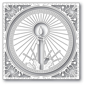 94298 Brilliant Candle Frame craft die