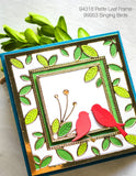 94318 Petite Leaf Frame craft die