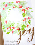 94325 Joy Airy Script craft die