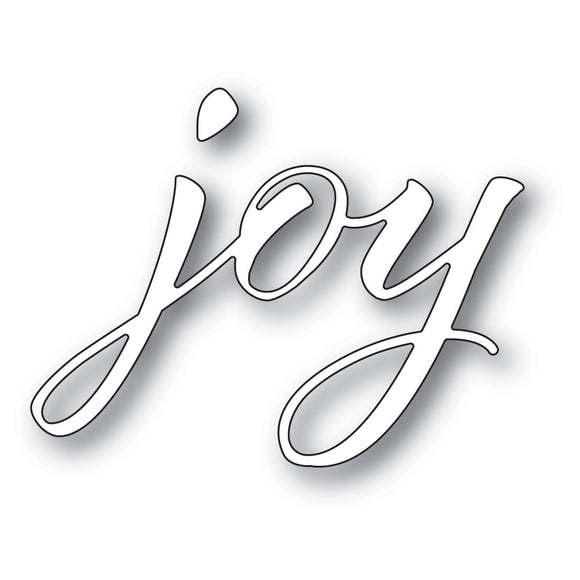 94325 Joy Airy Script craft die