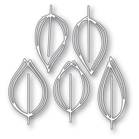 94346 Scribble Leaf Bundle Outline