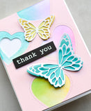 94364 Scallop Pinpoint Loving Heart Cut Out craft die