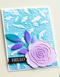 EF1002 Gracious Leaves 3D Embossing Folder