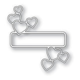 94382 Antique Heart Label craft die
