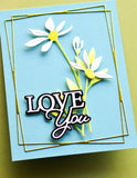 94668 Love You Posh Script