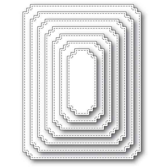 94438 Matinee Rectangle Layers craft die