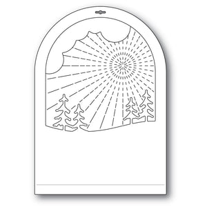 94493 Radiant Snowglobe Craft Die