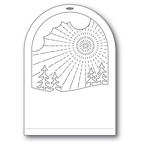 94493 Radiant Snowglobe Craft Die