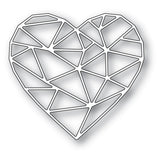 94517 Crystal Heart craft die