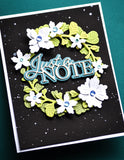 94666 Paisley Bloom Leaf Arch Craft Die