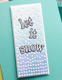 94551 Slim Confetti Plate Craft Die