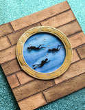 94565 Wood Grain Planks Craft Die