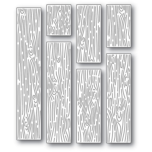 94565 Wood Grain Planks Craft Die