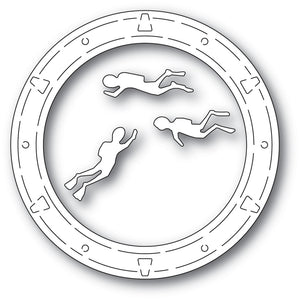 94572 Ocean Porthole Craft Die
