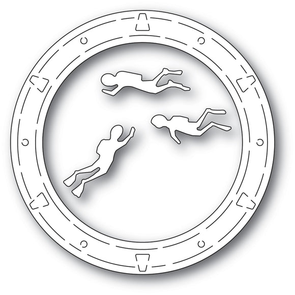 94572 Ocean Porthole Craft Die