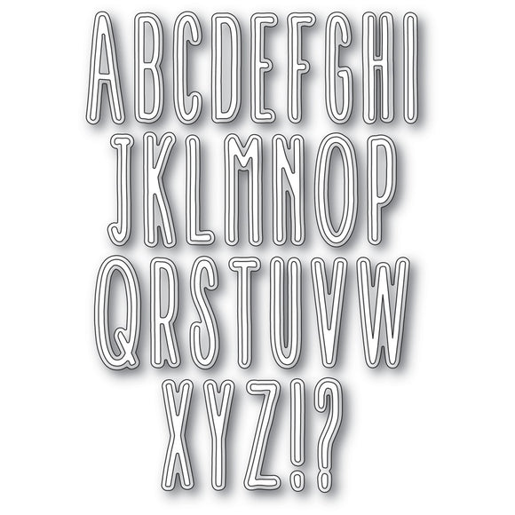 94581 Twiggy Alphabet Craft Die