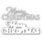 94584 Merry Christmas Posh Script Craft Die